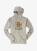 Cottagecore Crystal Mushrooms Hoodie