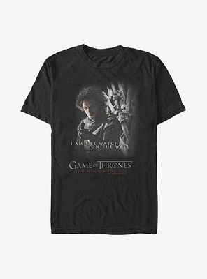 Game Of Thrones Jon Snow Watcher On The Wall T-Shirt