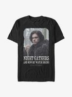 Game Of Thrones My Watch Begins Jon Snow T-Shirt