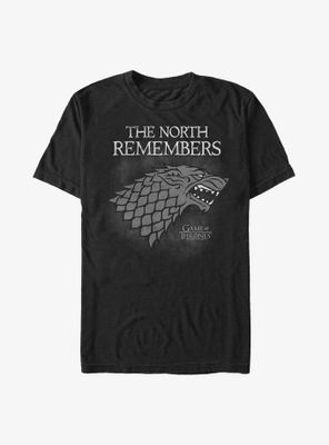 Game Of Thrones House Stark North Remembers T-Shirt
