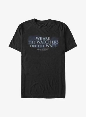 Game Of Thrones Watchers On The Wall T-Shirt