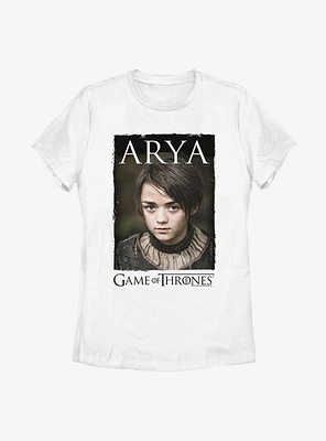 Game Of Thrones Arya Stark Womens T-Shirt