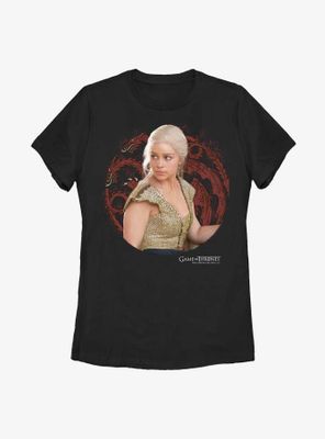 Game Of Thrones Daenerys Targaryen Dothraki Queen Womens T-Shirt