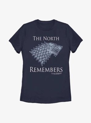 Game Of Thrones The North Remembers Womens T-Shirt