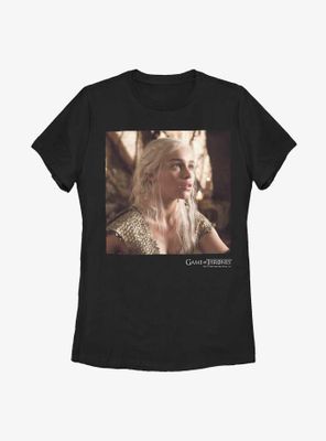 Game Of Thrones Daenerys Targaryen Looking Womens T-Shirt