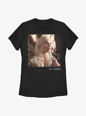 Game Of Thrones Daenerys Targaryen Looking Womens T-Shirt