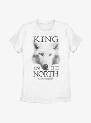 Game Of Thrones King The North Womens T-Shirt