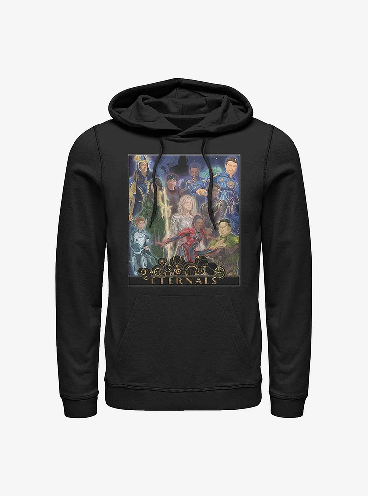 Marvel Eternals Art Frame Poster Hoodie