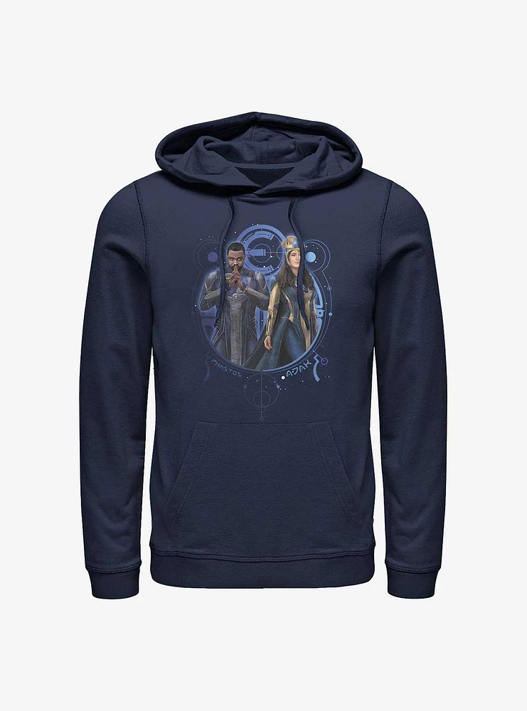 Marvel Eternals Phastos And Ajak Duo Hoodie