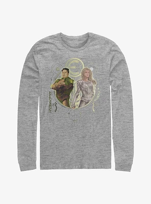 Marvel Eternals Gilgamesh And Thena Duo Long-Sleeve T-Shirt