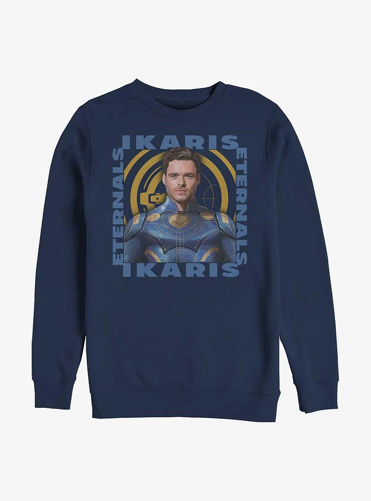 Marvel Eternals Ikaris Hero Box Crew Sweatshirt