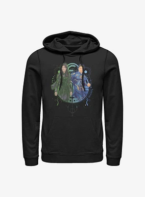 Marvel Eternals Sersi And Ikaris Duo Hoodie