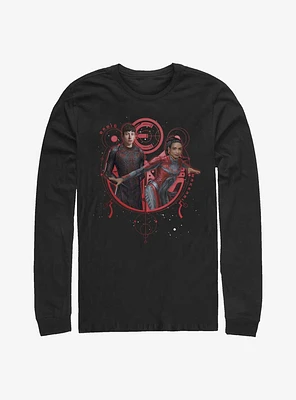 Marvel Eternals Druig And Makkari Duo Long-Sleeve T-Shirt