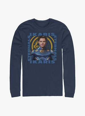 Marvel Eternals Ikaris Hero Box Long-Sleeve T-Shirt