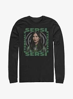 Marvel Eternals Sersi Hero Box Long-Sleeve T-Shirt