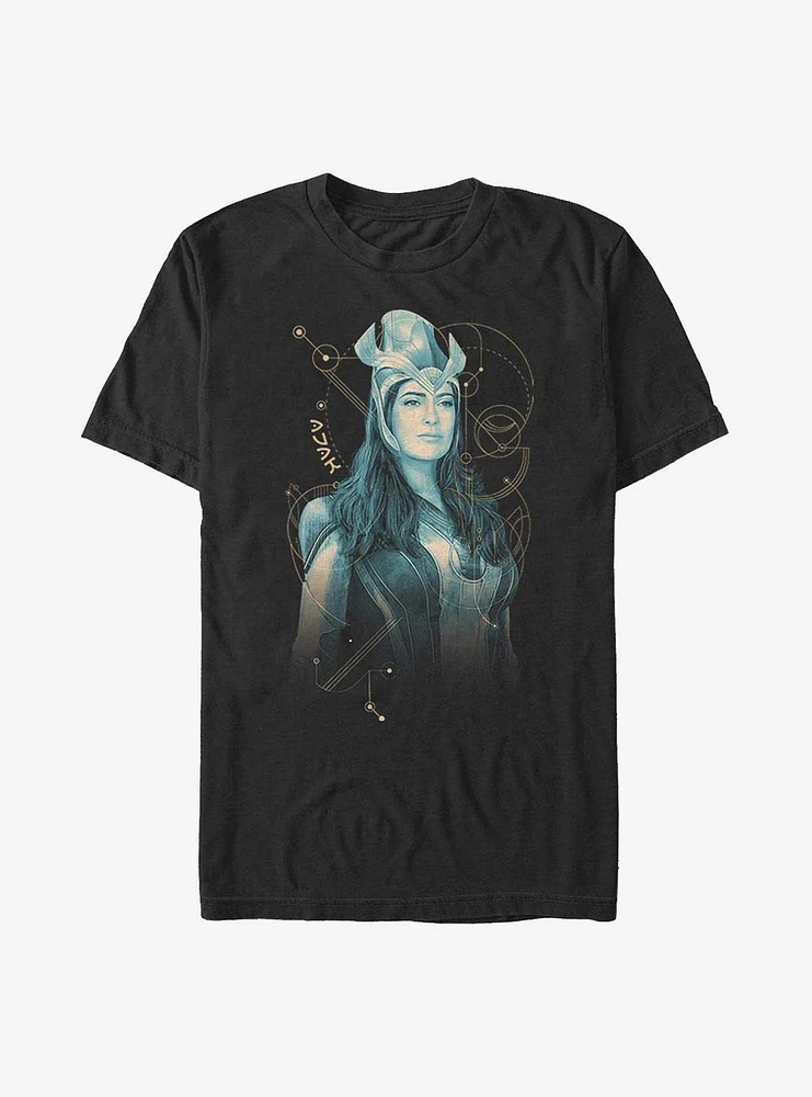 Marvel Eternals Ajak Teal T-Shirt