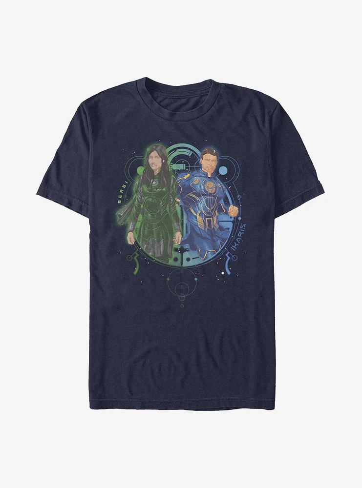 Marvel Eternals Sersi Ikaris Duo T-Shirt