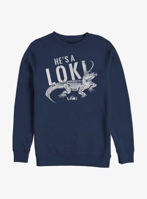 Marvel Loki Alligator Variant Sweatshirt