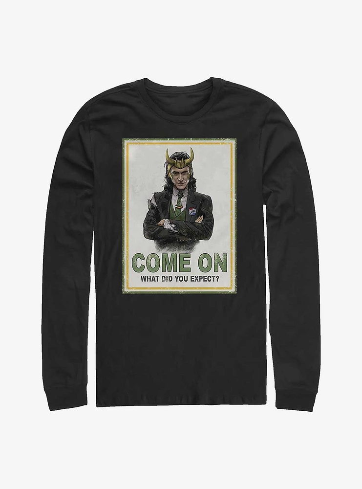 Marvel Loki President Long-Sleeve T-Shirt