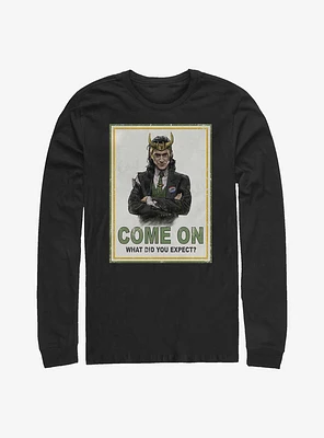 Marvel Loki President Long-Sleeve T-Shirt