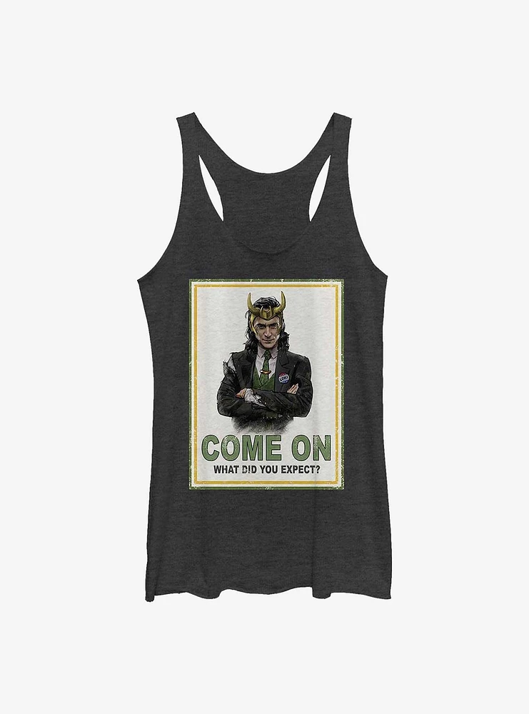 Marvel Loki President Womens Tank Top