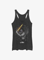 Marvel Loki Wielding Laevateinn Sword Womens Tank Top