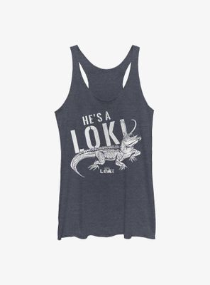 Marvel Loki Alligator Variant Womens Tank Top