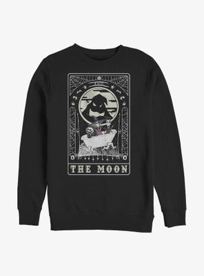 Disney The Nightmare Before Christmas Tarot Card Moon Sweatshirt