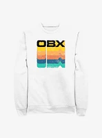 Outer Banks OBX Rainbow Stack Sweatshirt