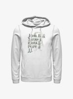 Outer Banks Name Stack Hoodie