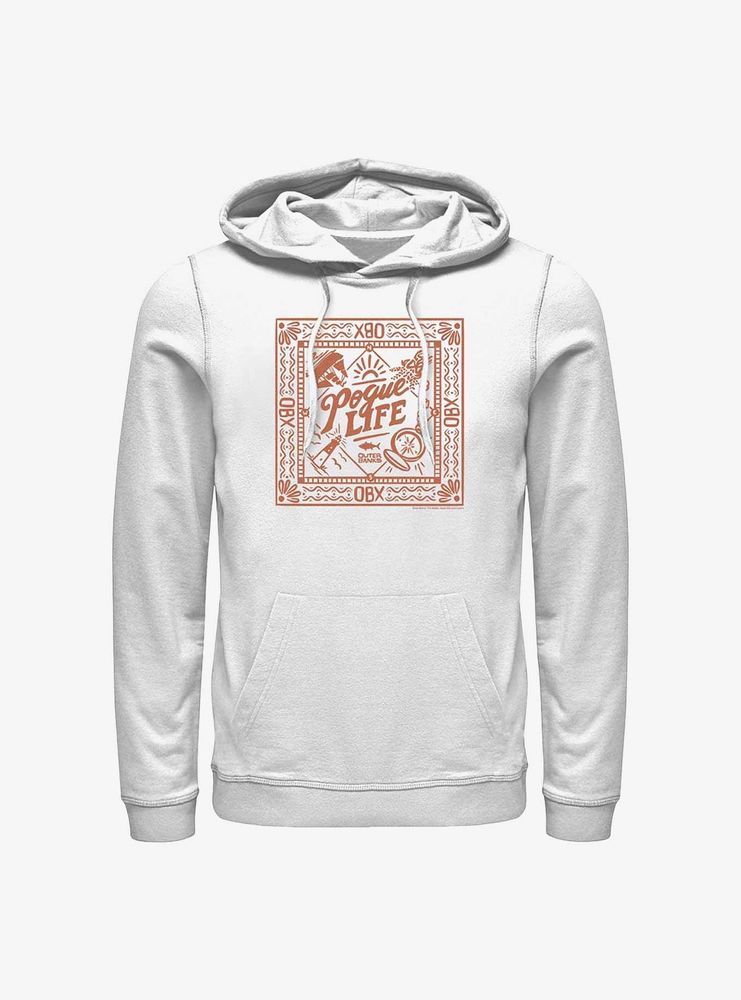 Outer Banks Pogue Life Square Badge Hoodie
