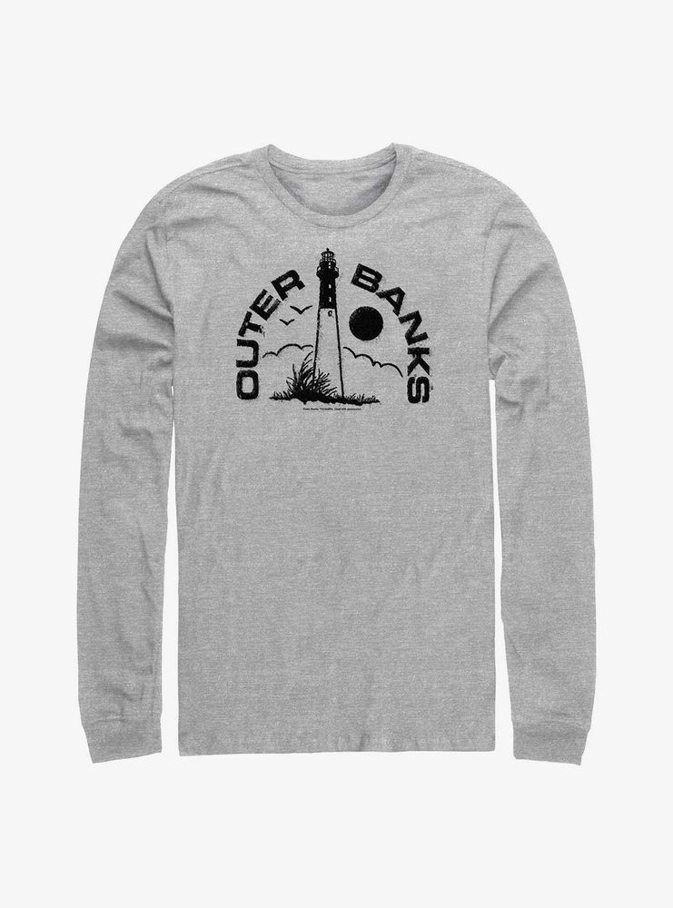 Outer Banks Lighthouse Badge Long-Sleeve T-Shirt