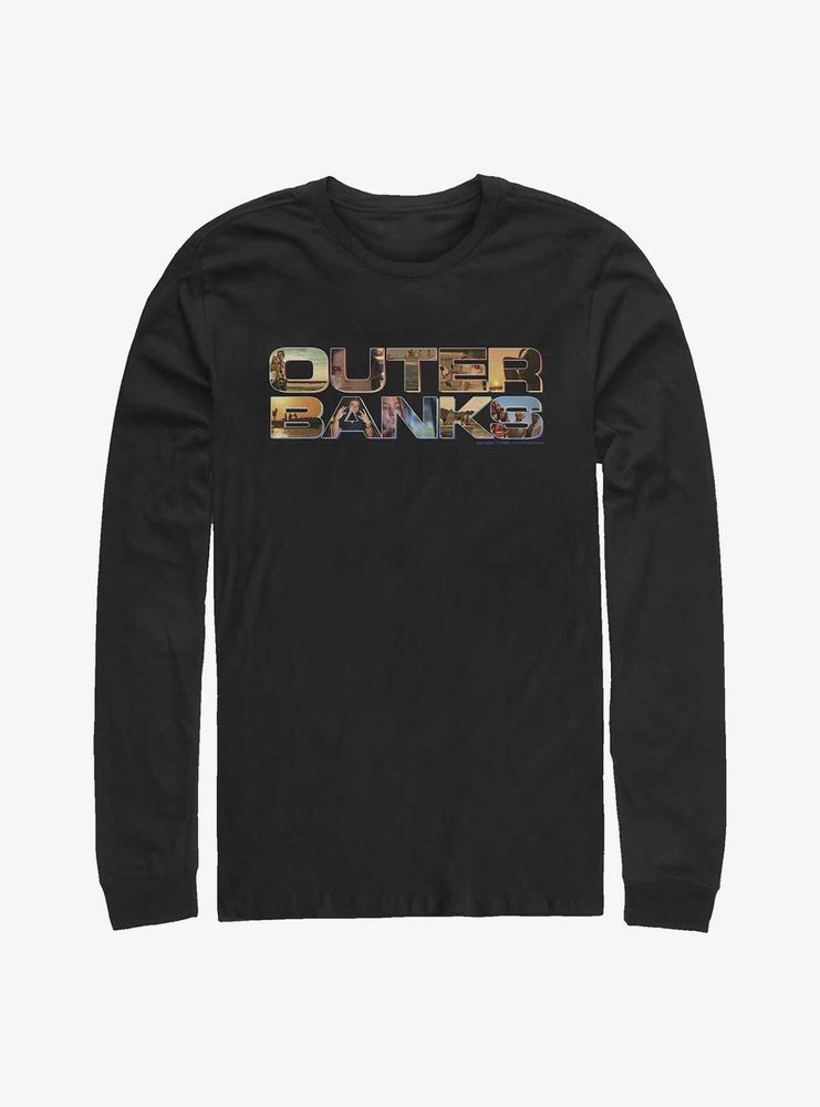 Outer Banks Photo Logo Fill Long-Sleeve T-Shirt