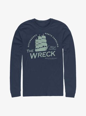 Outer Banks The Wreck Restaurant Long-Sleeve T-Shirt