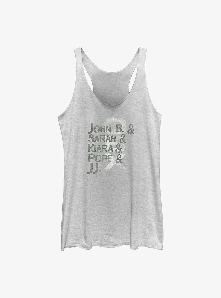 Outer Banks Name Stack Womens Tank Top