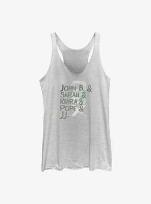 Outer Banks Name Stack Womens Tank Top