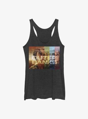 Outer Banks Cover Poster Womens Tank Top