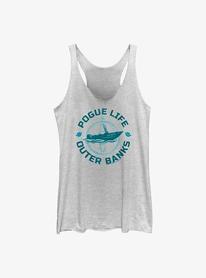 Outer Banks Pogue Life Circle Womens Tank Top