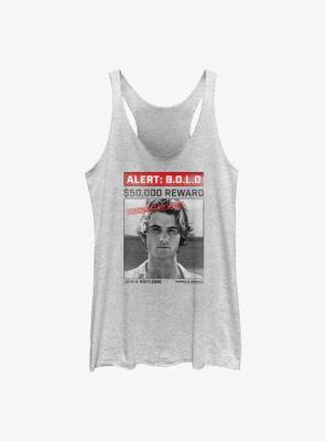 Outer Banks John B Wanted Poster Womens Tank Top