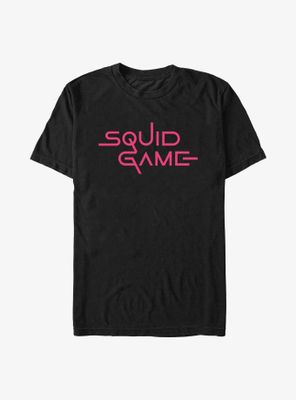 Squid Game Neon Logo T-Shirt