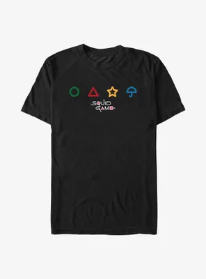 Squid Game Dalgona Candy Shapes T-Shirt