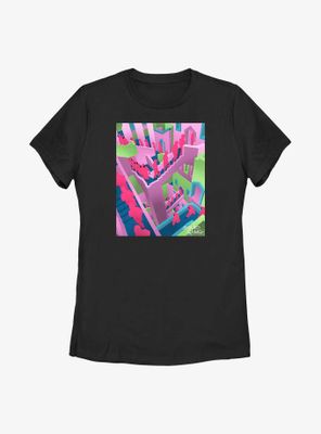 Squid Game Stairs Womens T-Shirt