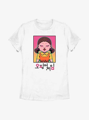 Squid Game Neon Doll Womens T-Shirt