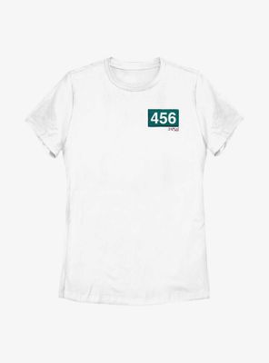 Squid Game Player Patch 456 Womens T-Shirt