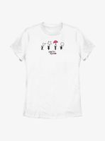 Squid Game Dalgona Candy Icon Shapes Womens T-Shirt