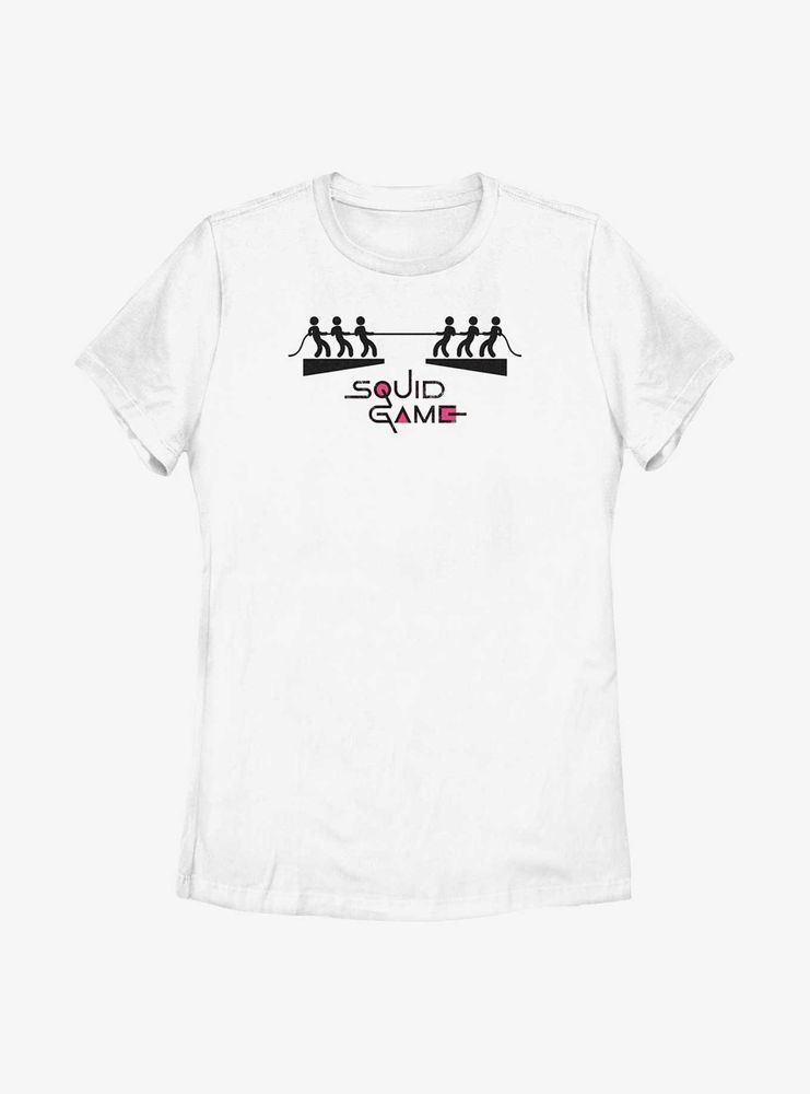 Squid Game Tug Of War Womens T-Shirt