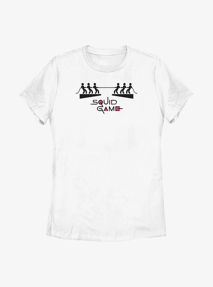 Squid Game Tug Of War Womens T-Shirt