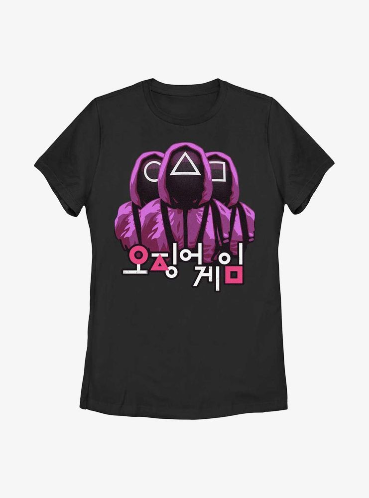 Squid Game Three Guards Womens T-Shirt