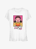 Squid Game Neon Doll Girls T-Shirt