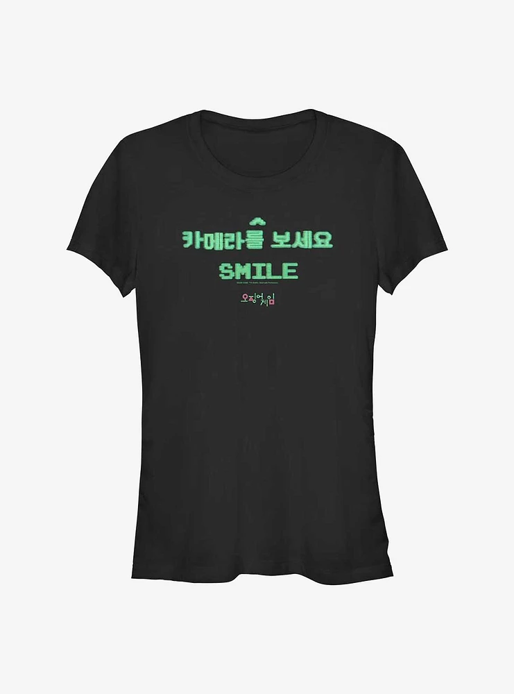 Squid Game Smiling Games Girls T-Shirt